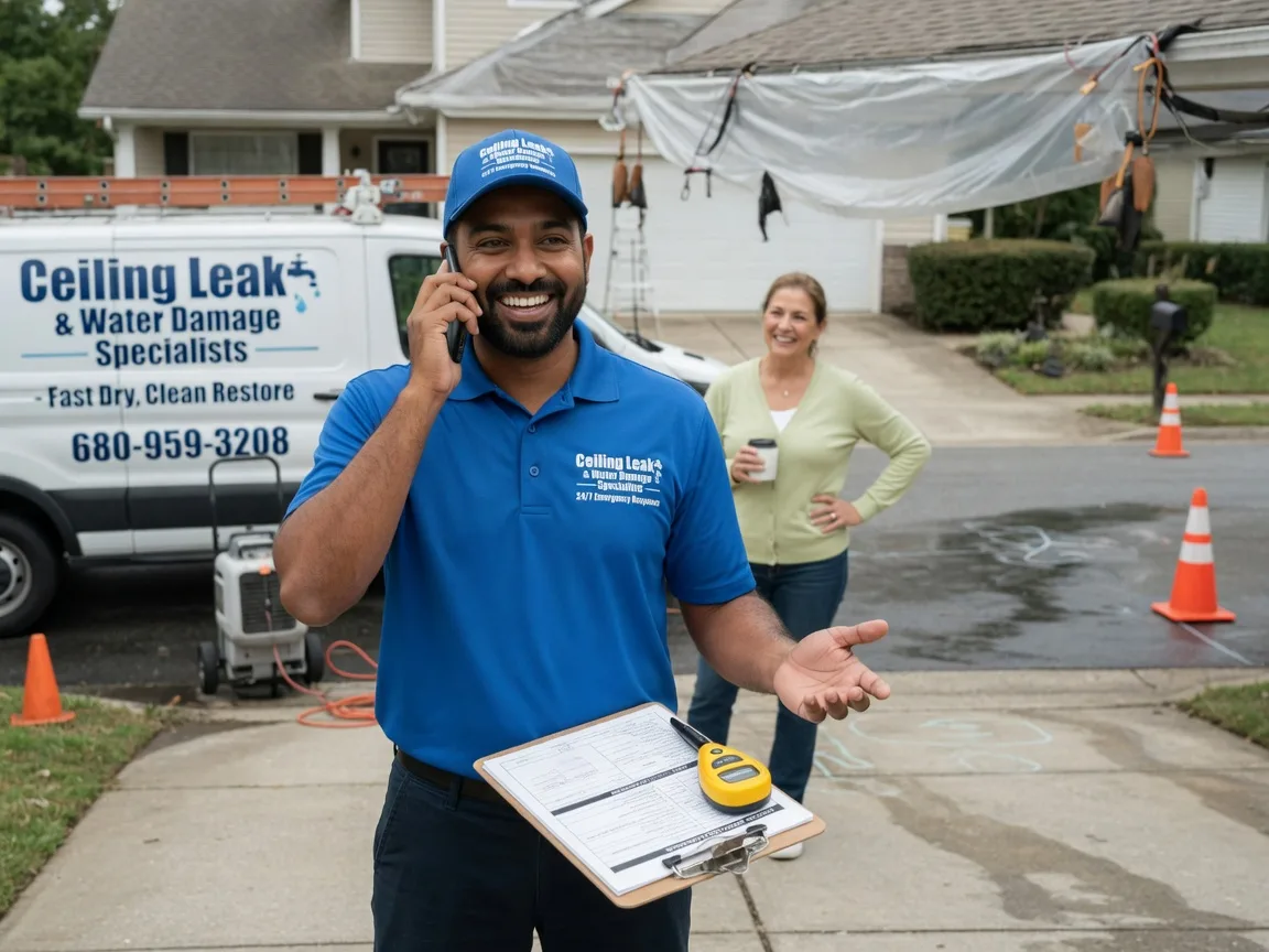 Ceiling Leak Cleanup Sinclair, ME FAQs