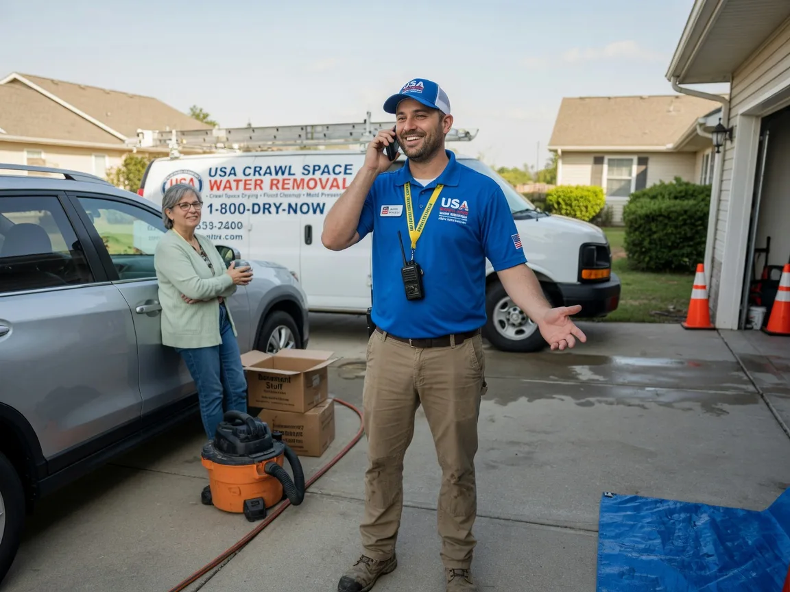 Crawl Space Water Removal Sinclair, ME FAQs